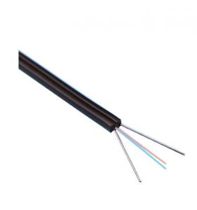 China 2 Core G.657A1 FTTH Drop Fiber Optic Cable GJXH Indoor Optical Fiber Cable on sale