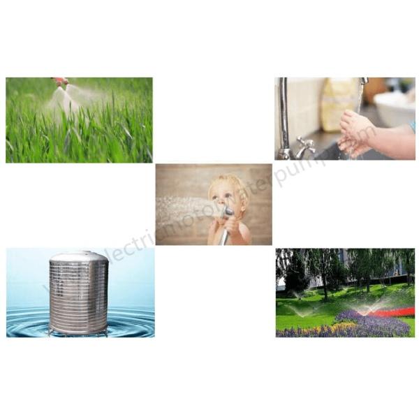 Electrical Peripheral Water Pump , Micro Vortex Water Pump 1/2 Hp For Household