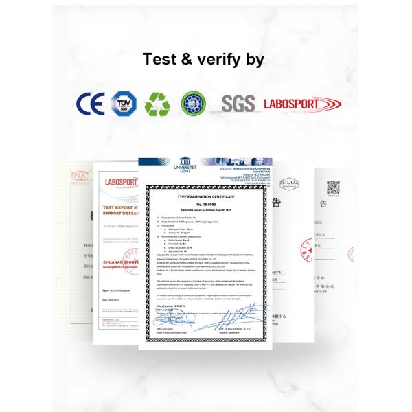 ROHS Nontoxic Rubber Playground Mats , Anti Slip Playground Safety Flooring