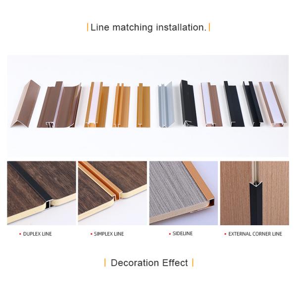 Luxury Decorative Eco-Friendly Waterproof Fabric Bamboo Fiber Wall Paneling