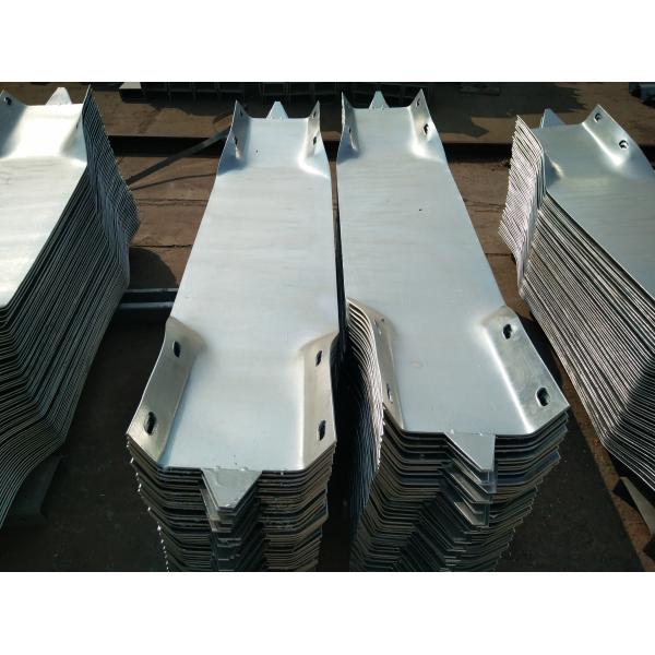 Highway Guardrail Steel Buffer End Galvanized Powder Coated Certified by ISO9001 2000