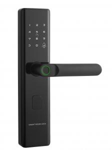Cheap Smart Intelligent Digital Fingerprint Smart Door Lock with Handle For Elderly And Children Easily Unlocking wholesale