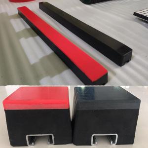 Cheap Conveyor Impact Cradle Slide Bar 65A Impact Pad For Belt Conveyor wholesale
