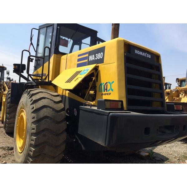 90% New Used Wheel Loader Komatsu Wa380-3 CAT 966G 966E 950G