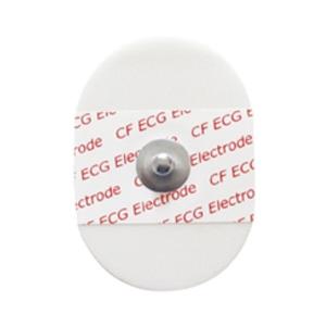 Buy cheap Oval Solid Gel Adult Conductive ECG Chest Electrode from wholesalers