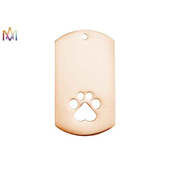Keyring Bone Shaped SS304 Dog Name Tags Engraved