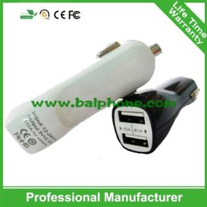 USB charger for car with vdouble USB