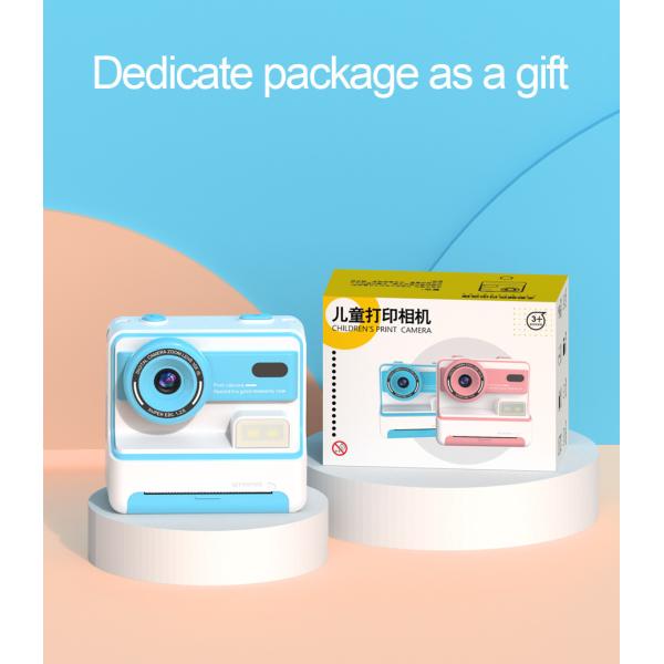 2025 Latest 1080p 2.4" Kids Digital Camera for Kids Instant Printing Kids Cmaras Digitales for Children