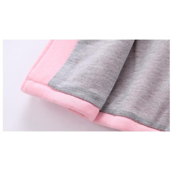 Winter Children's Clothing Girls Bunny Ears Warm Cotton Coat Baby Girl Hooded Coats