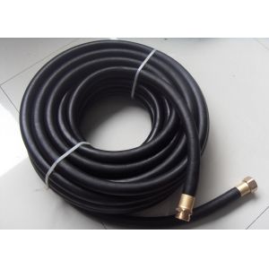 Black Rubber Heavy Duty Contractor Commercial Water Hose