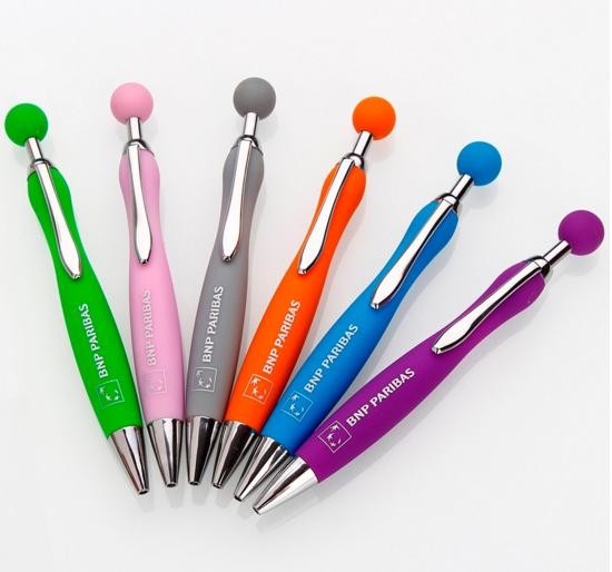 cheap style gift logo company name printed plastic ballpoint pen