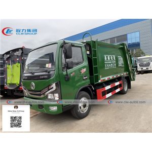 Cheap Dongfeng Duolicar 4x2 8000 Liters Garbage Compactor Truck wholesale