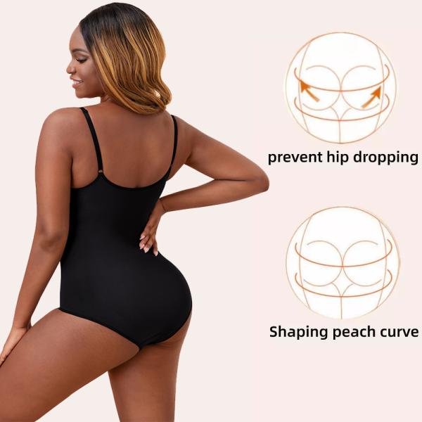 Hexin Tummy Trimmer Slimming Body Shaper for Women Breathable Seamless Shapewear Bodysuit