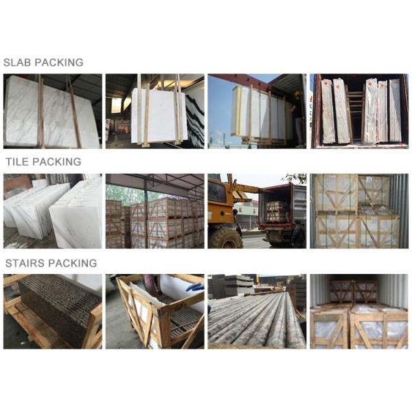 New good quality durable wood white marble tile