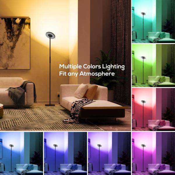 110V 1550 Lumens LED Corner Lamp Color Changing Multipurpose