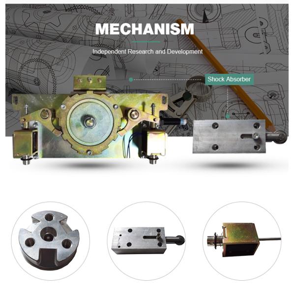 Fever Detection Ss304 Face Recognition Turnstile Gate RS485