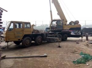 China 50 Ton Crane For Sale in China, 50 Ton Truck Crane XCMG Used Crane in Middle East on sale