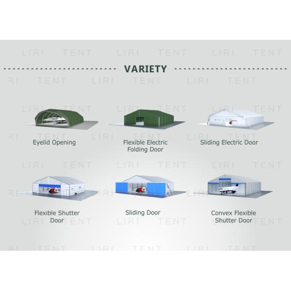 Customized Aircraft Tents Strong Aluminum Structure Marquee Hangar Tents