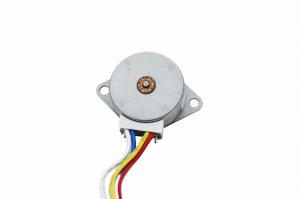 Cheap Geared PM Stepper Motor 15 Degree 24V 25MM Micro Electric Automatic Control wholesale