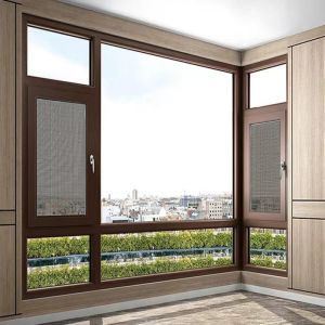 Cheap Commercial Aluminum Awning Windows Soundproof Size Customized wholesale