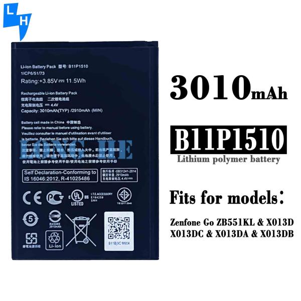 B11P1510 3010mAh 3.85V Lithium Ion Polymer Battery for ASUS ZenPad S 8.0 Z580CA Tablet