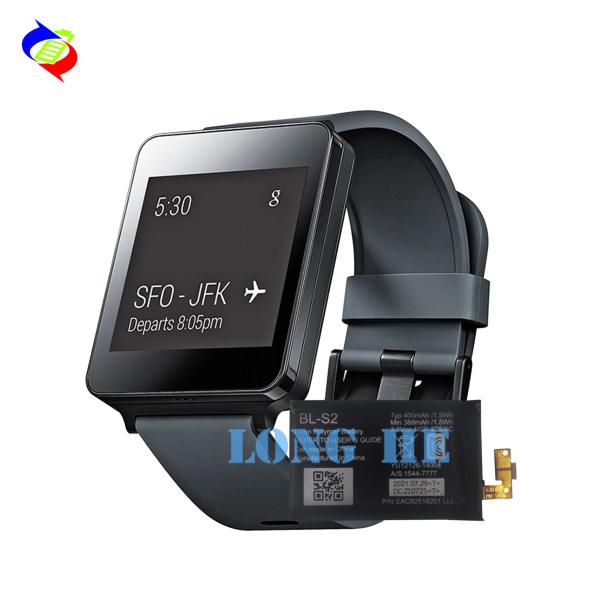 BL-S2 Battery Code 400mAh Replacement for LG G Watch W100 Mobile Version Durable Replacement