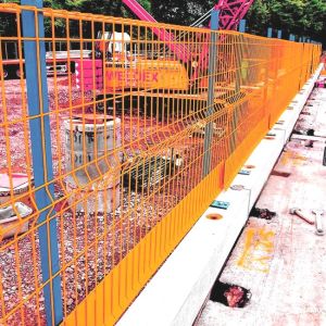 Interlocking Edge Protection Barrier Secure Connection for Stability