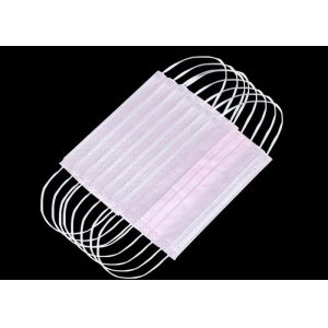 Pink Surgical Medical Protective Mask Customized Disposable Earloop Mask