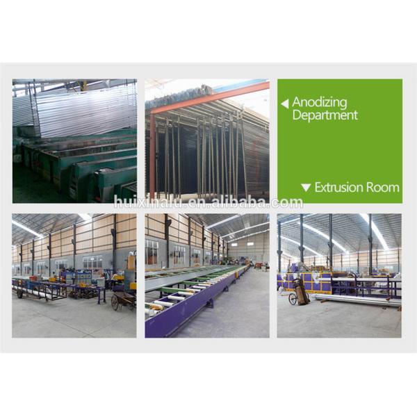 glass wall/curtain wall aluminium profiles 6063/6061