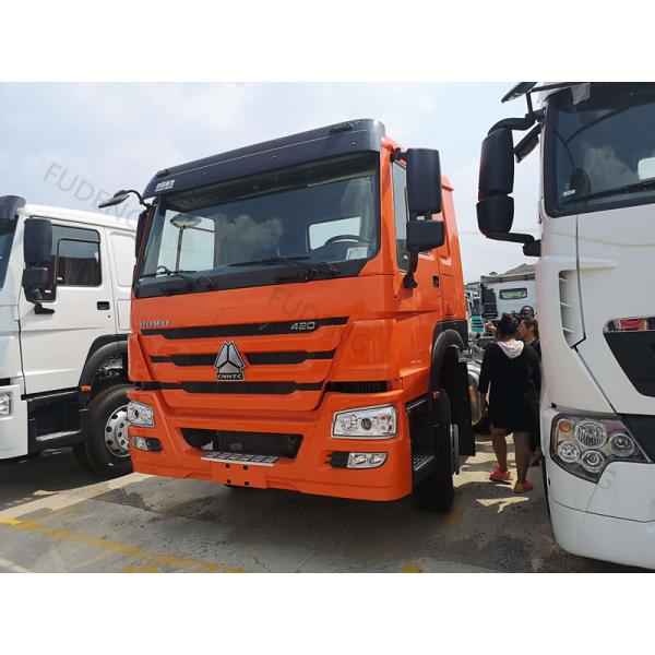 Hydraulic Steering 336HP 371HP 420HP 6x4 Tractor Head Trucks