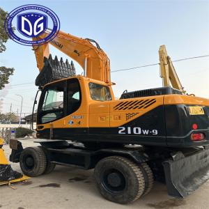 China Hyundai 21 Ton Excavator Used 210W-9 Hydraulic Wheel Excavator on sale