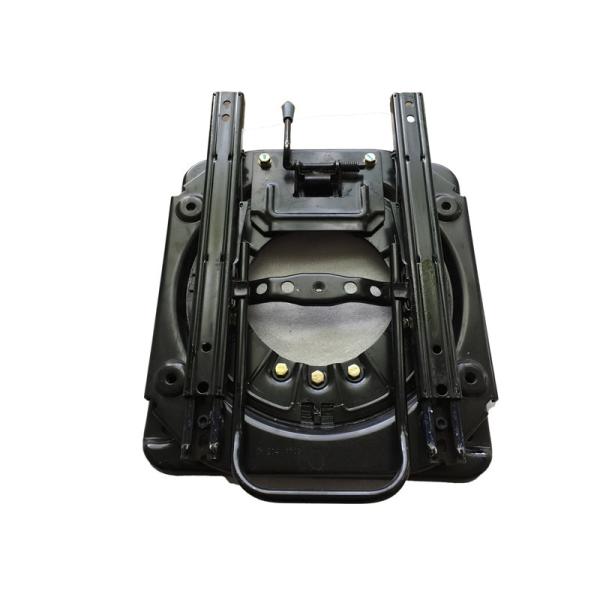 Swivel mechanism with built in rails suitable for captain's seats passenger rotating mechanism with slider