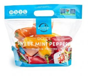 Cheap 8 Colors Printing Plastic opp reusable zip lock frozen lettuce fresh vegetable packaging bag with holes wholesale