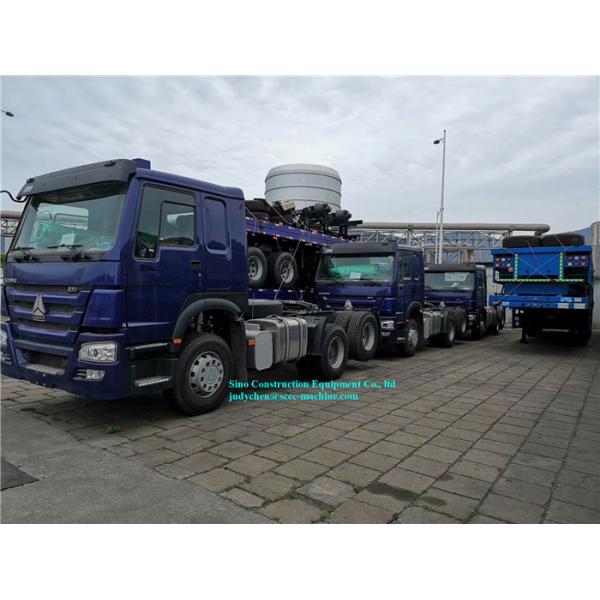 45t Heavy Duty Flatbed Semi Trailer Container And Bulk Products Transport