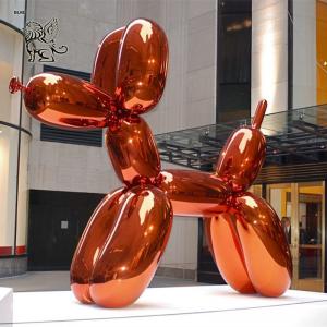 Cheap BLVE Stainless Steel Balloon Dog Sculpture Jeff Koons Pop Art Modern Abstract Large Famous Outdoor wholesale