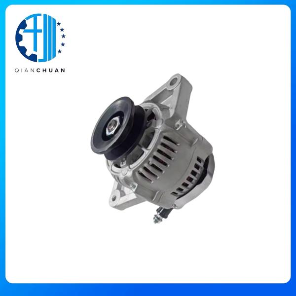 12V/35A Alternator 600-821-3350 Compatible with Kubota D1703 Engine Komatsu PC56-7 Excavator