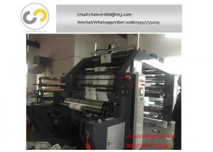 Cheap Solvent flexo printing machine price, paper/ PE bag printing machine 4 color for sale wholesale