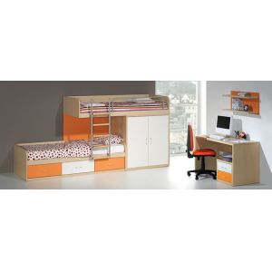 Buy cheap Children room furniture-Bed, bedside table, desk. from wholesalers