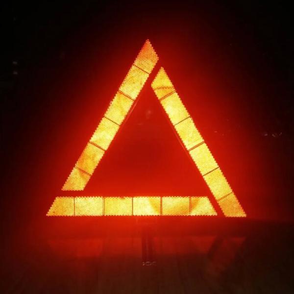 Road Safety Reflector Wind-Proof Breakdown Early Warning Device Triangle Emergency Warning Kit Sign Reflective Warning