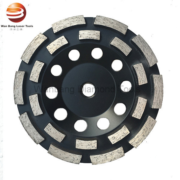 Double Row 100mm 150mm Concrete Cup Grinding Wheels