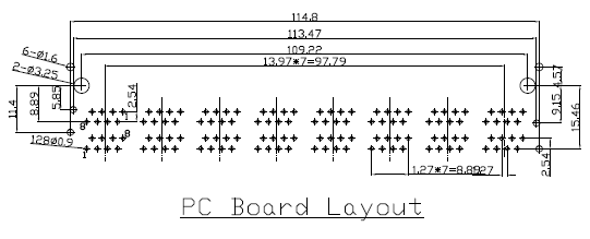 10/100BASE 2x8 Stacked RJ45 Modular Jacks Double Decks Lan Socket TM59B828T1X11