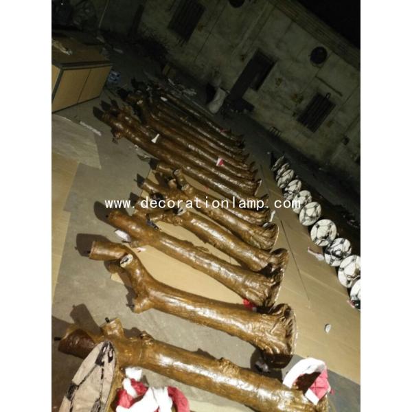 artificial lighted trees