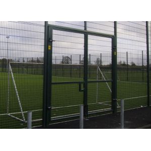 Cheap W1.5m Pvc Coated Wire Mesh Metal Garden Fence Gate wholesale