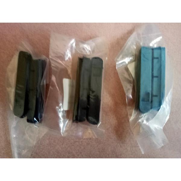 brake pads replacement for carbon road bike wheel cork wood material shima promotion wed use and BLACK color