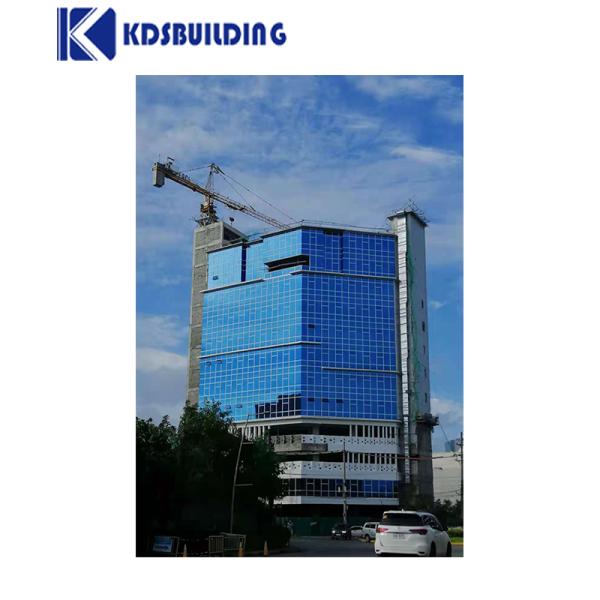 KDSBuilding Fashion design Low-E glass curtain walls building facades double glazed glass curtain