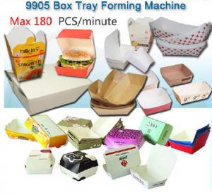 Cheap Paper Box Automatic Packing Machine Carton Erecting Machine For Hamburger Box wholesale