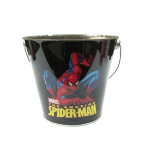 Cheap Multipurpose Gourmet Tin Popcorn Bucket Rustproof Lightweight wholesale