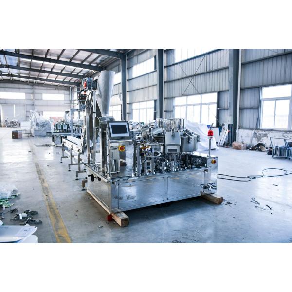 380V Rotary 1000g Food Filling Vacuum Sealing Machine