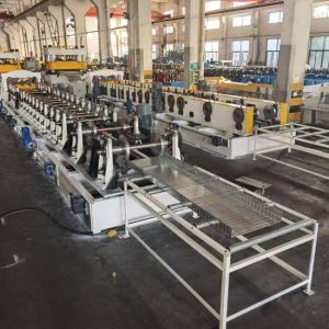 PPGI Cable Tray Roll Forming Machine 0-15m/min With Siemens PLC Systems