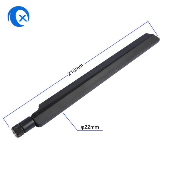 4G High Gain 5dBi LTE Omnidirectional Antenna 700-2700MHz Full Band Knife Antenna with Swivel Rpsma Connector